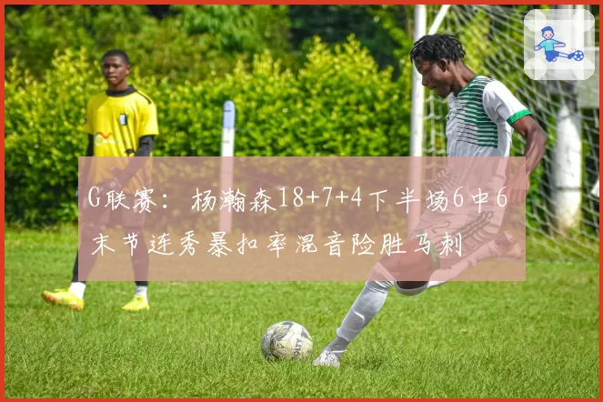 G联赛：杨瀚森18+7+4下半场6中6 末节连秀暴扣率混音险胜马刺