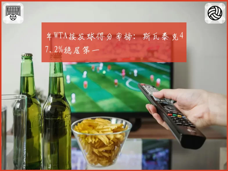 年WTA接发球得分率榜：斯瓦泰克47.2%稳居第一